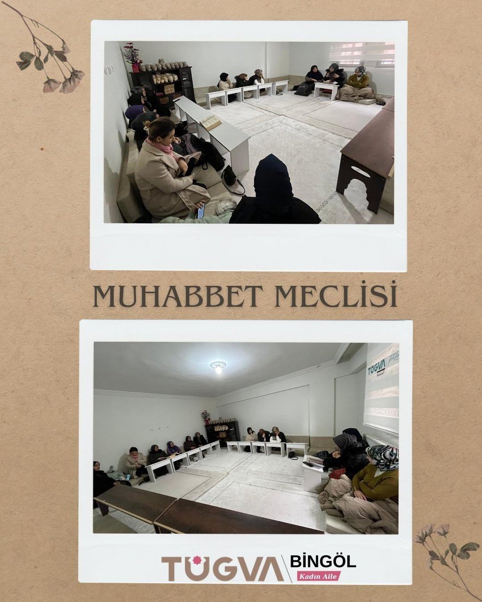 ✨Muhabbetin bereketiyle bir araya geldik.
Haftalık Muhabbet Meclisimiz hayırla tamamlandı.🪽