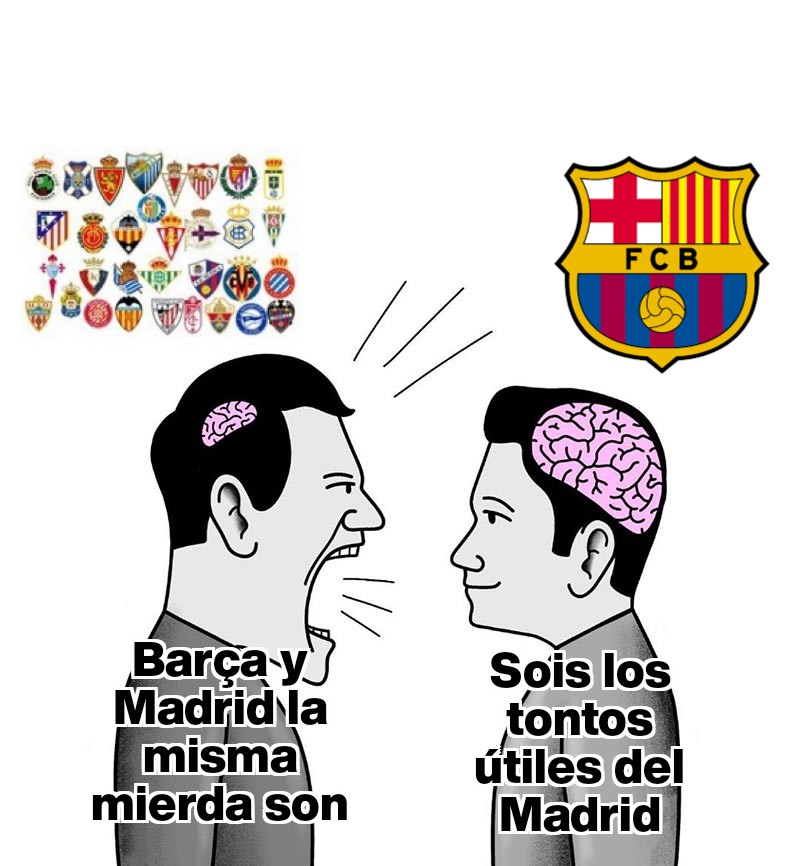 Ivan_Martinn_'s tweet image. Esos supuestos aficionados de equipos humildes que repiten como loros el mensaje de que Barça y madrid son lo mismo son culpables de haber normalizado que esta mafia robe partido sí y partido también