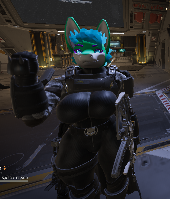 Helmet Commission Complete for <a href="/MintAhMamagenAD/">MintAhMamagenAD</a> 
She is ready to fight for democracy and more ;3

#Helldivers2 #Mamagen