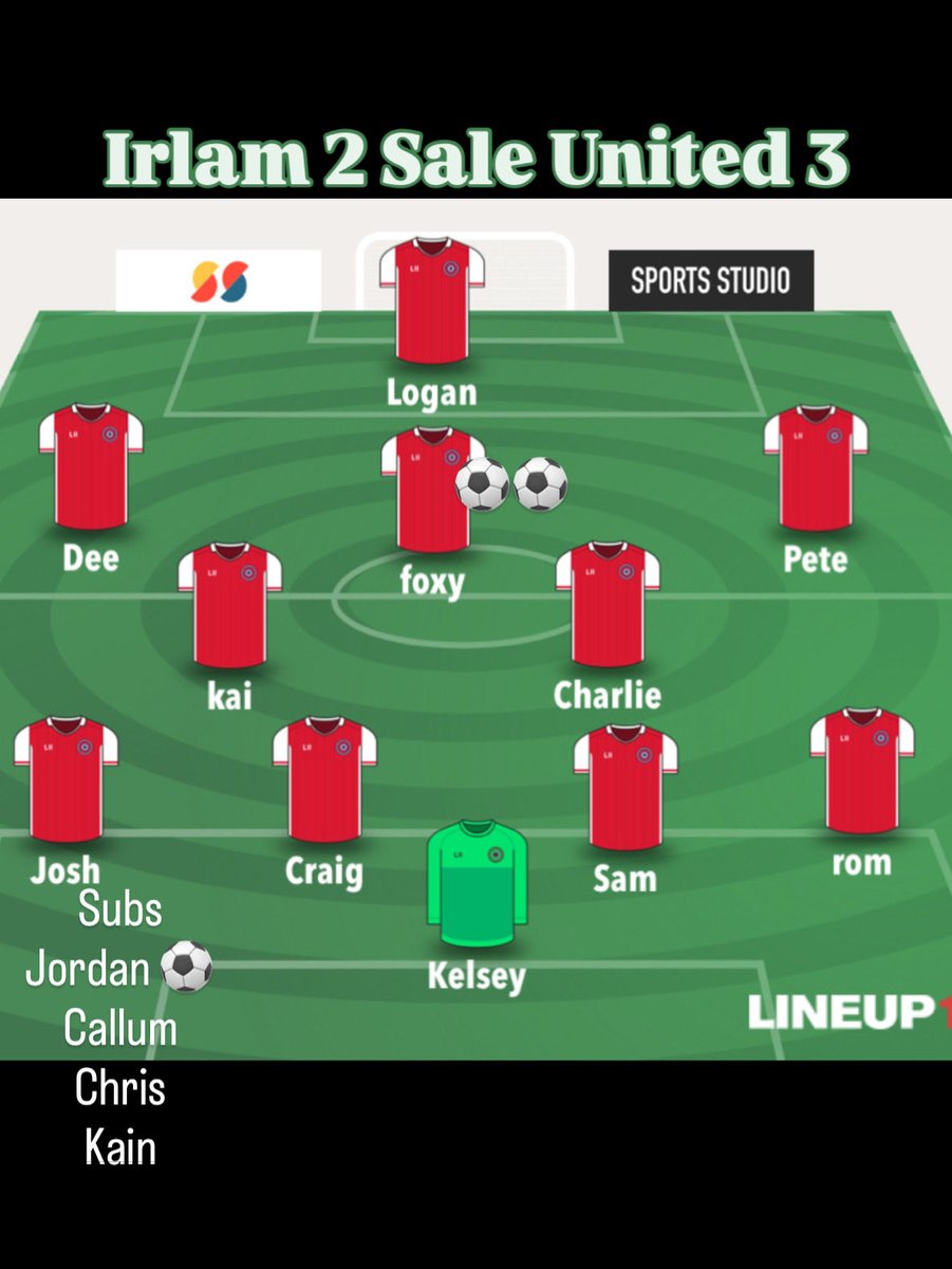 Sale United first team openage tweet media