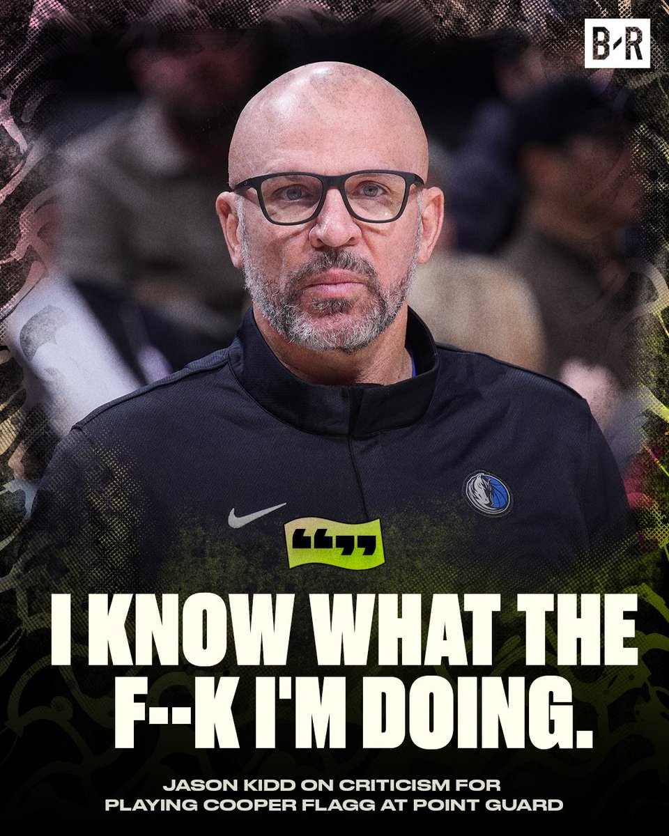 Jason Kidd doesn't care what critics have to say about his usage of Cooper Flagg 😳
