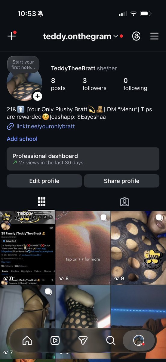 $5 Fansly NO PPV| $15 FTs| TeddyTheeBratt 🧸 tweet media