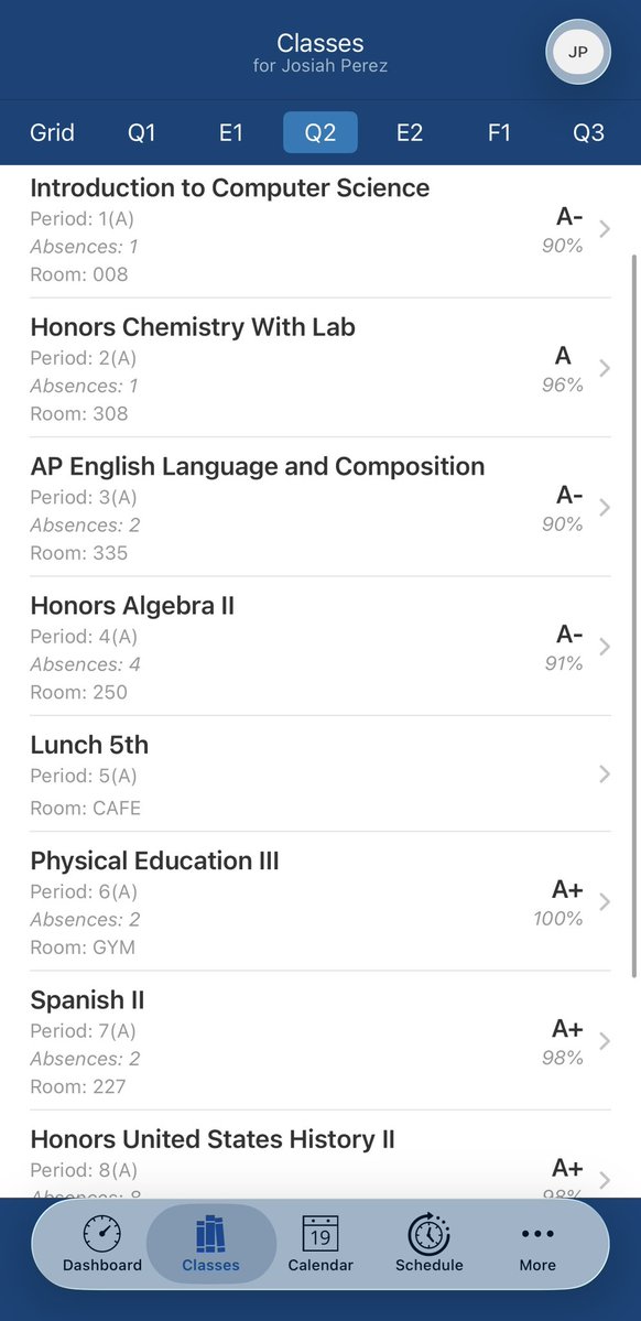 Josiah_perez1's tweet image. Quarter 2 grades. All honors 4.3 gpa for Q2 #Studentathlete
@BigBody_Nas8 @Coach_Hewitt86 
@CoachErn59 @BatmansButler44 @mrbrickfa90