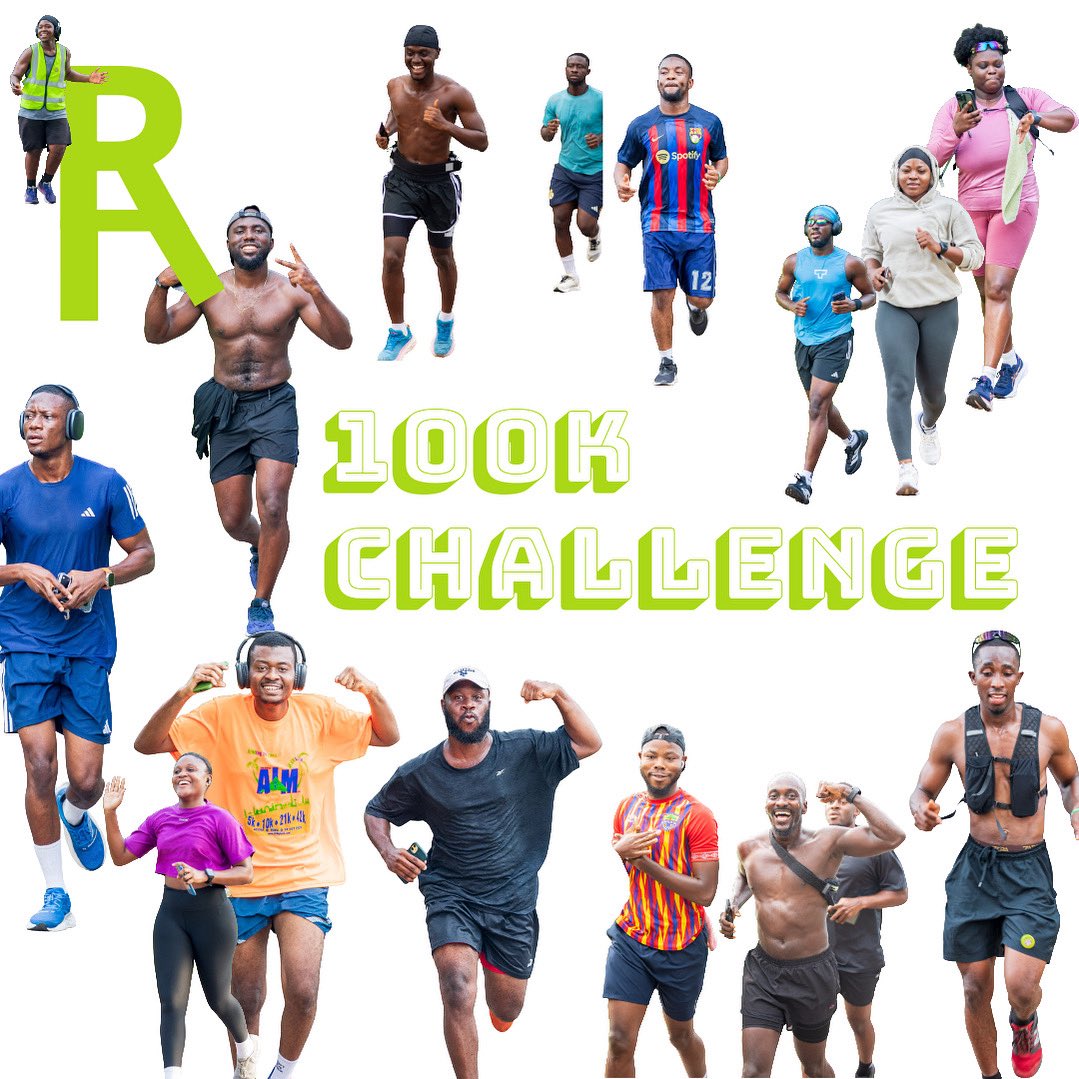 runneralliance's tweet image. Can you drop &amp;amp; give us 100 this February? #runclub #runneralliance #ghana #accra #100kfebruarychallenge