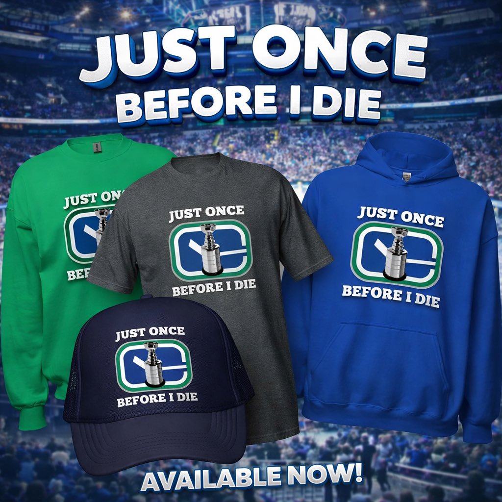 JUST ONCE. 🏆💙 Vancouver hockey fans know the feeling. Blue or Green — which one are you rocking? 👇
SHOP NOW ➡️ gamerdadgamingmerch.etsy.com/listing/439698…
#VancouverHockey #CanucksNation #StanleyCupDream #HockeyLife #vancouvercanucks