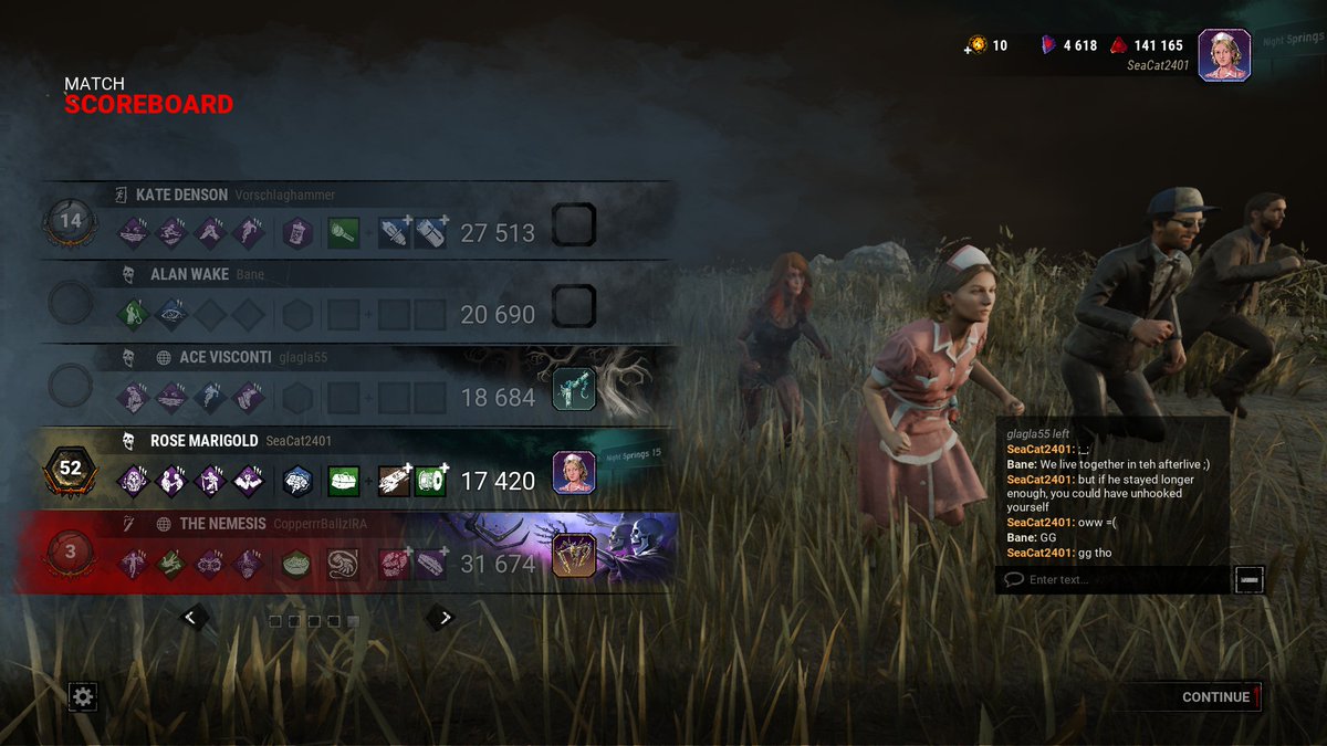 A short DbD story in 3 screenshots. xD
I took it literally. Sadly it didn't save him. ;_;