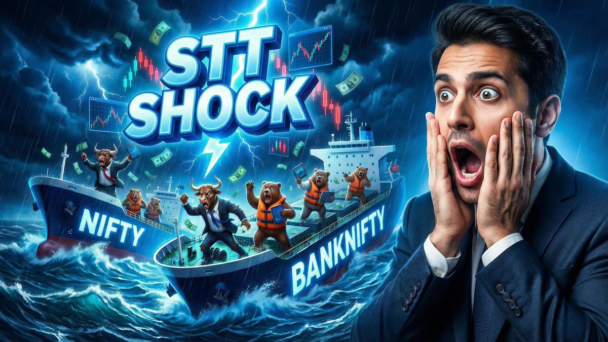 TalksWave's tweet photo. The STT SHOCK wasn't just "bad news"- it was a technical inevitability📉
If you think this fall was random, you're missing the big picture.
We warned about the C-Wave dip which got extended and it's here.
New #WaveTalks video will go live soon.
We decode the trap. 👇
https://t.co/etWPEiJwyS
#StockMarket #Nifty #BankNifty #ElliottWave