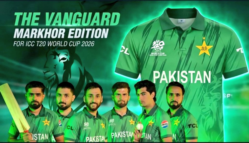 Pakistan ki T20 World Cup 2026 ki kit kesi lagi aapko?

#T20WorldCup2026 #ptvsports