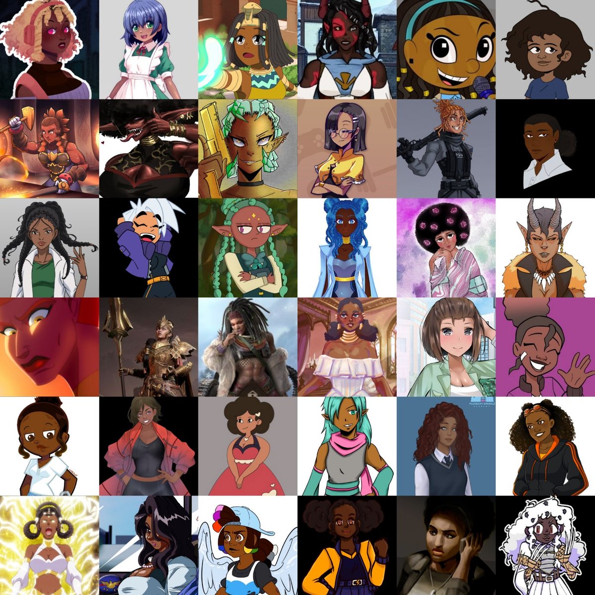 (Deep breath)

☺️ Hi. I'm Shakyra Dunn. Black nonbinary voice actor.

I've had the great honor of voicing MANY Black characters across many forms of media. 

I'm proud of my heritage. Proud of my efforts. Proud to still be here using my voice. Always will be. Nothing can stop it.