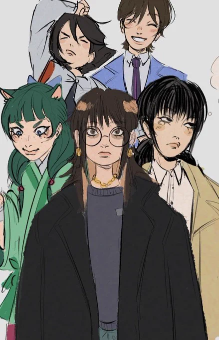 me and how I draw myself