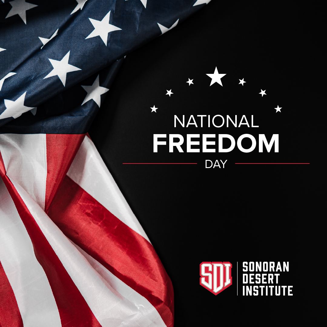 Happy National Freedom Day 🇺🇸

Today we recognize the freedoms that shape our nation and the responsibility that comes with them.

#NationalFreedomDay #Freedom #USA #WhyISDI #AmericanHistory