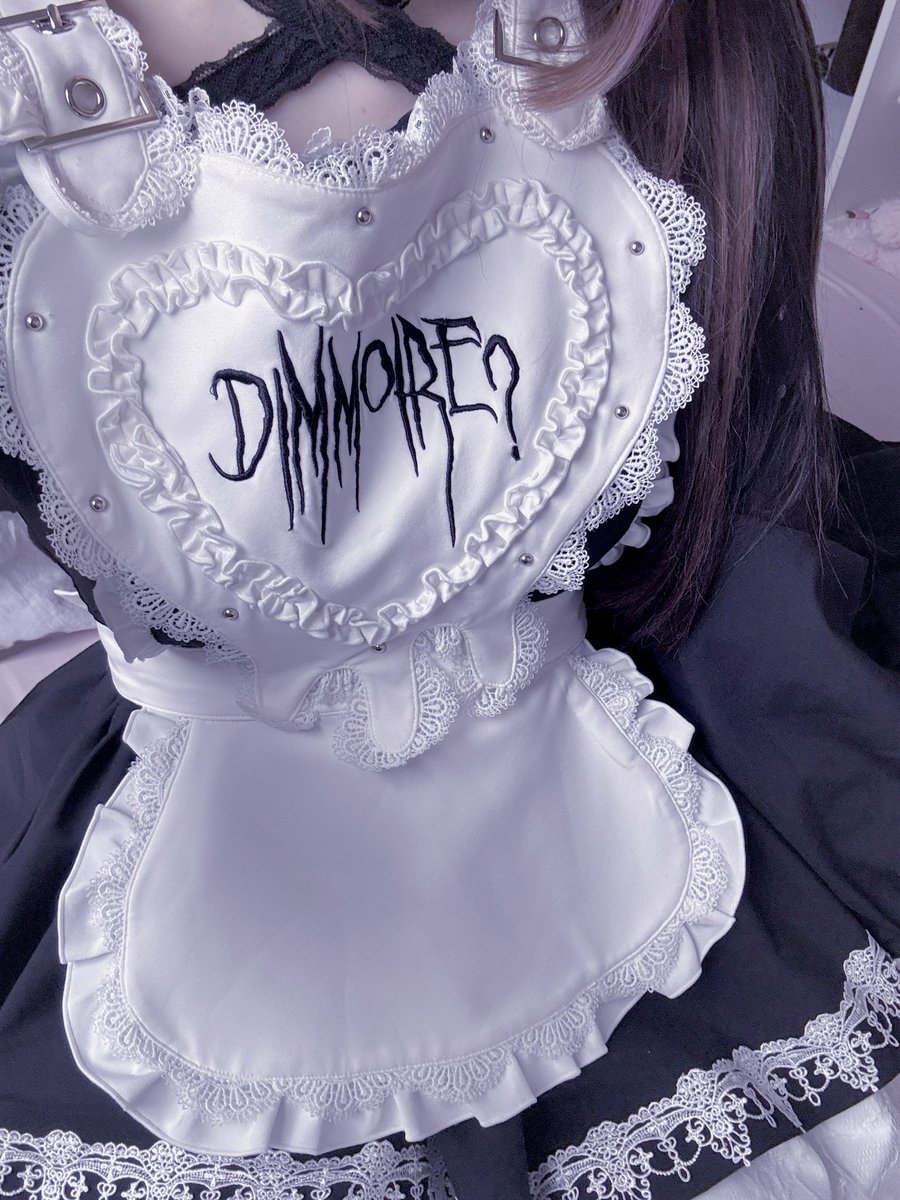 new pressons inspired by the drip heart dimmoire maid dress!