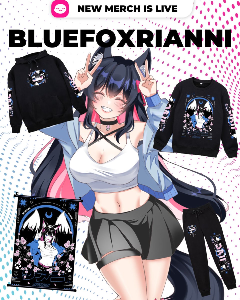 There's a new fox in town! 1st ever drop with <a href="/shopuwumarket/">UwU Market</a> is now live featuring all new exclusive artwork! Much love to the team at uWu who have been great to work with in setting this up, everyone loved it at the unveiling!