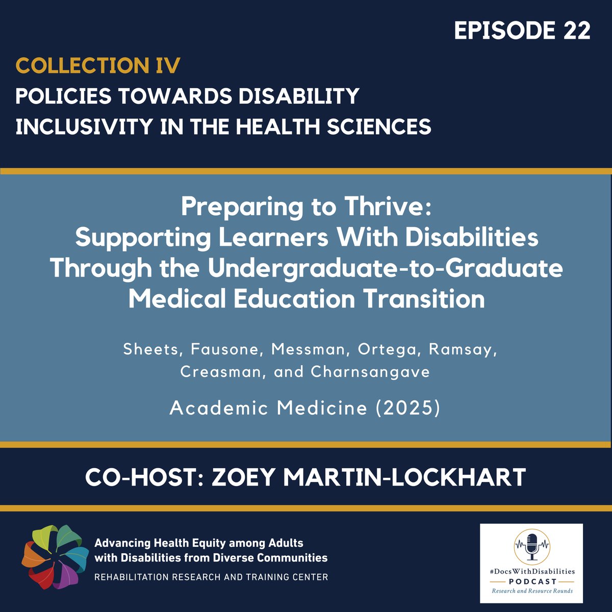 The DocsWithDisabilities Initiative tweet media