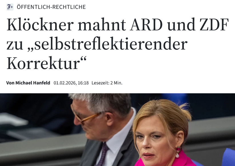 Prankmelder's tweet image. Nach #Stadtbild jetzt #Fernsehbild! Wer fällt noch auf die #CDU rein? 

#ard #zdf #kloeckner #oerr #oerrblog