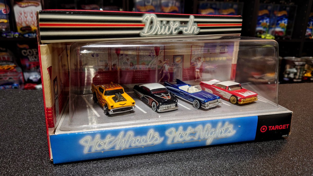 Hotwheels Hot Nights Drive-In❤️‍🔥 ・'57 Chevy ・Purple Passion