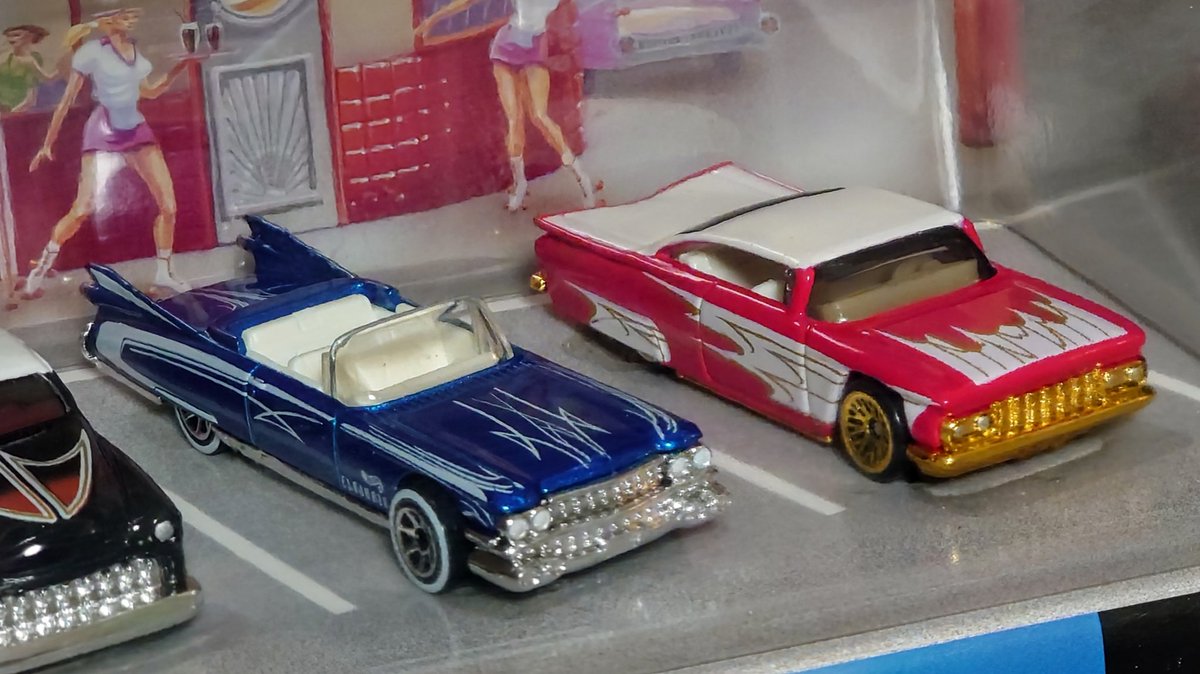 Hotwheels Hot Nights Drive-In❤️‍🔥 ・'57 Chevy ・Purple Passion