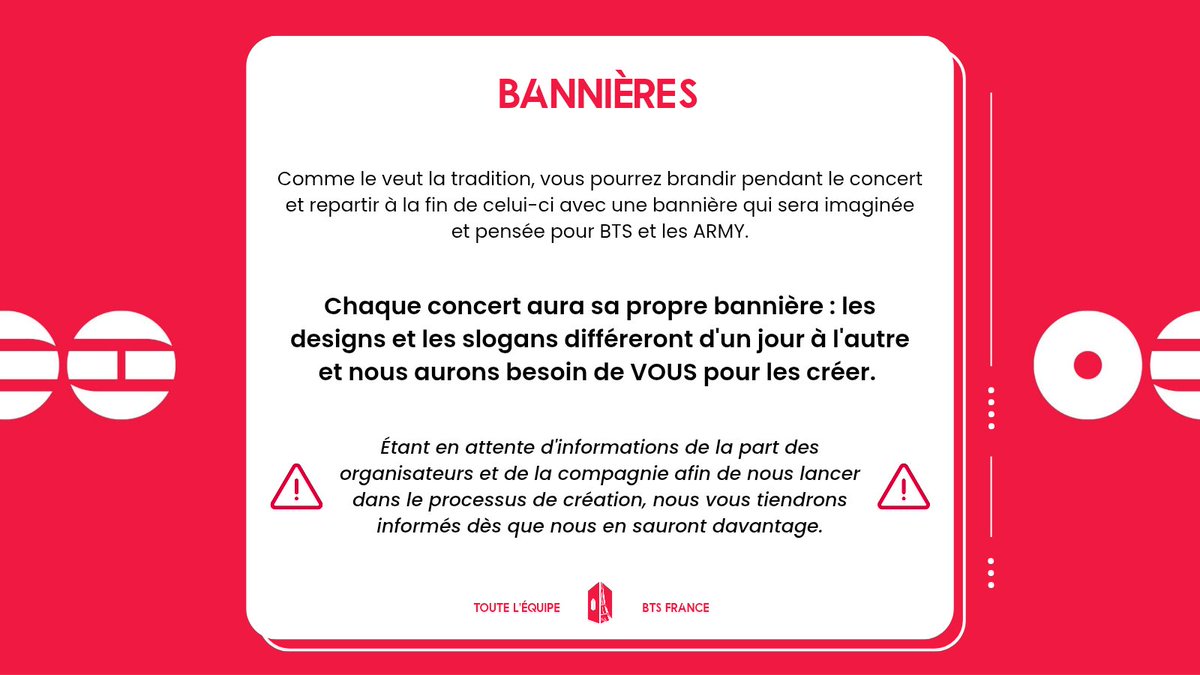 BTSFRANCE_'s tweet image. PROJET | ARIRANG TOUR • BTS

ARMY 💜
Ces dernières semaines, nous avons reçu de nombreux messages concernant les projets de concerts. Comme vous, on attendait de vous les partager avec impatience ✨

Avec les autres collectifs (@ArmyBaguettePro @BTS_France_twt @ARMYFRANCE_…