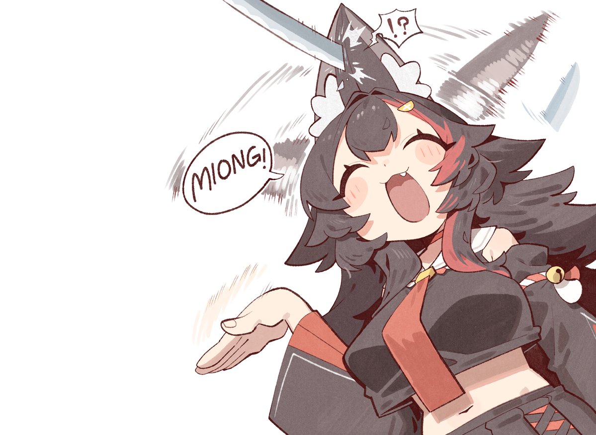 ✂️👂🐺
#みおーん絵