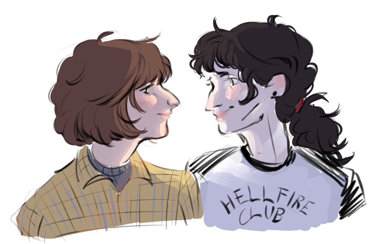 s4 lesbyler magma doodleeeee yayayay :) #lesbyler #byler #bylerfanart