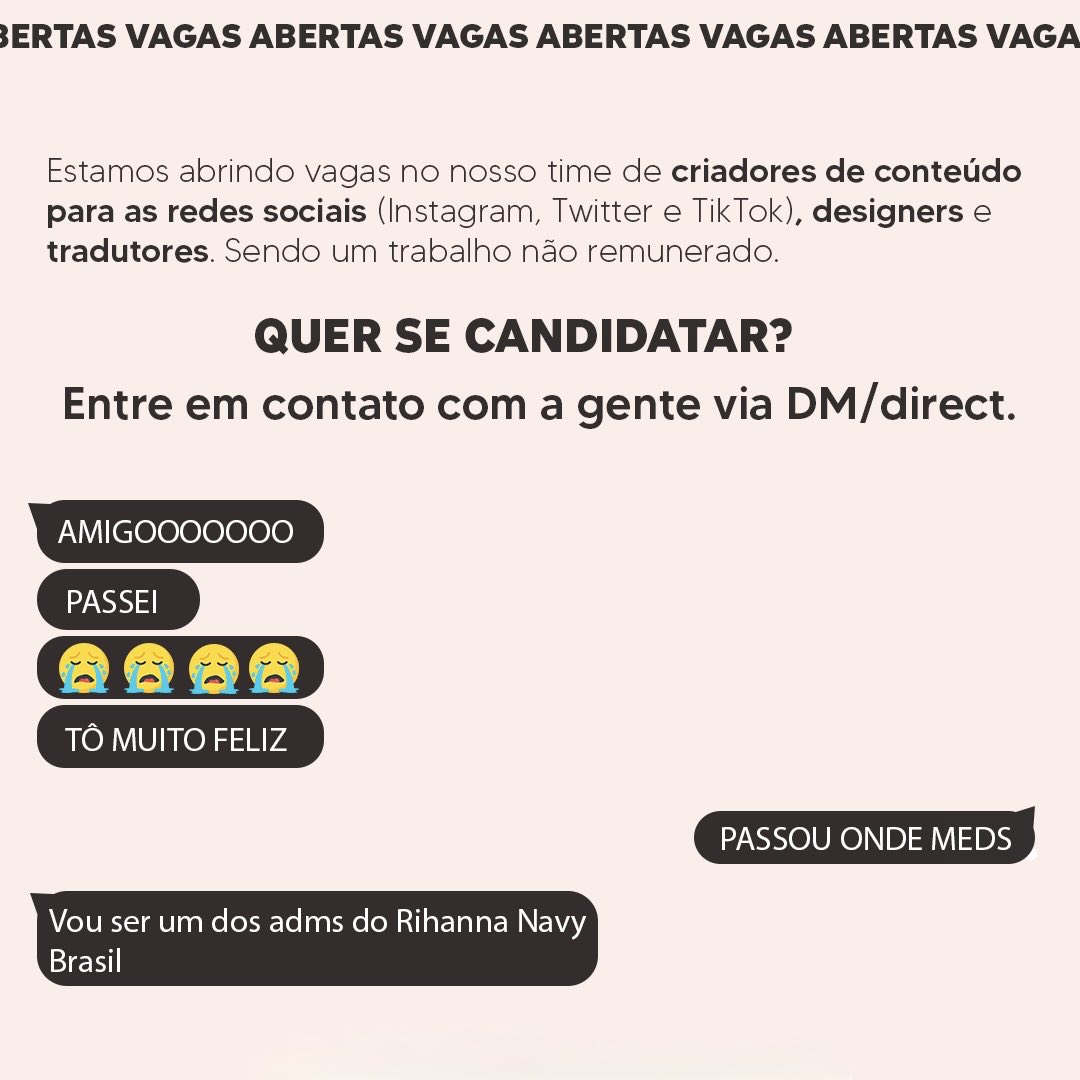 Rihanna Navy Brasil tweet media