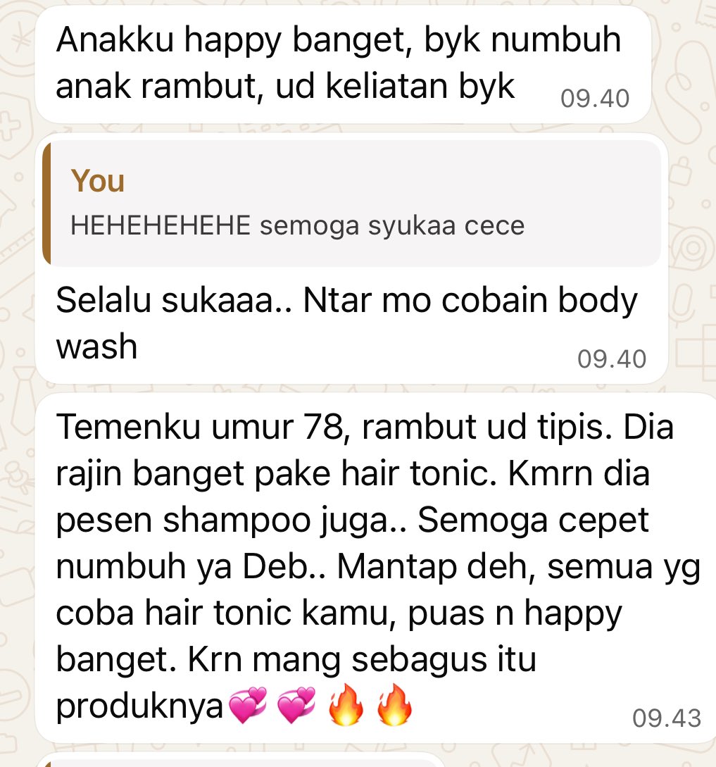 debbiiedebo's tweet photo. Hair Tonik Organik untuk Mengatasi Rambut Rontok dan Bantu menumbuhkan rambut lebih cepat!
Bahan yang dipake fresh organik aku beli dari Petani Urban Farming Lokal 😍🫶🏻
Yang terbaik adalah ONLY 35.000! https://t.co/r5DEvbOvhu