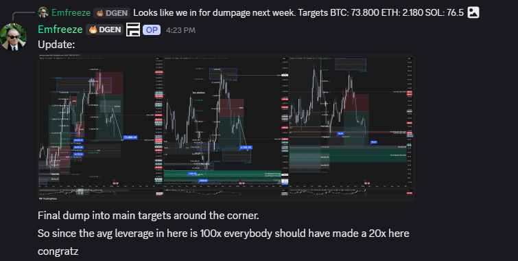 emfreeze's tweet photo. @trader1sz Got lucky https://t.co/s6JwEJQmOr