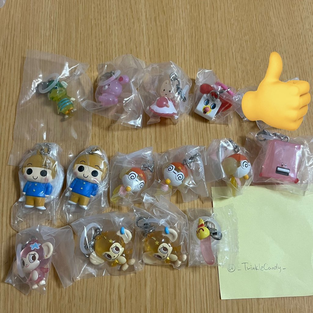 _TwinkleCandy_'s tweet photo. 交換　
めじるしアクセサリー
ガチャガチャ
ぐ〜チョコランタン　サンリオ　パワパフ
うちの3姉妹　ケロロ軍曹　カービィ
ナルミヤ　ニャッキ！　

譲　画像1

求　2枚目
ズートピア前弾　フラッシュ>他
>他めじるしアクセサリーご提示ください

2点〜定価譲渡可 https://t.co/d3463r0ee6