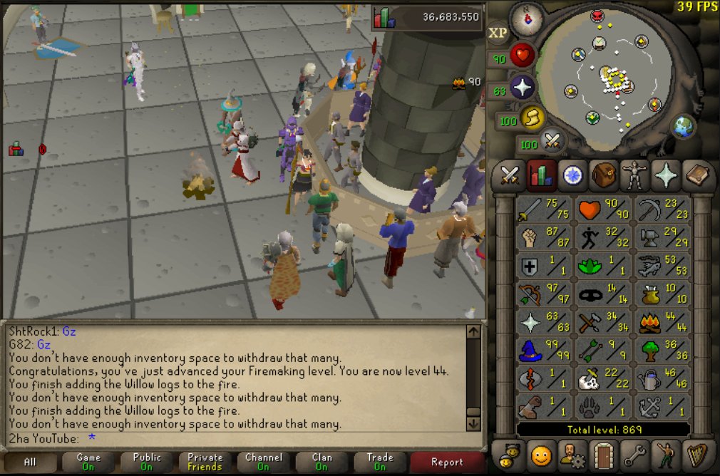 Osrs2ha's tweet photo. getting that 50 FM on the pure acc #osrs #oldschoolrunescape #pure #pking https://t.co/wUkas59r3N