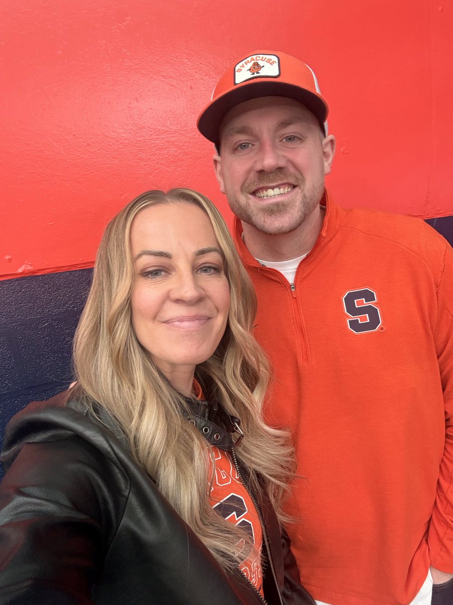 We lost my father 2 weeks ago today. We’ve been coming to lacrosse games with him for more than a decade and today’s opener weighs a lot more than it used to. We’ll miss Syracuse lacrosse’s biggest fan, but we’ll keep coming. Always 🍊