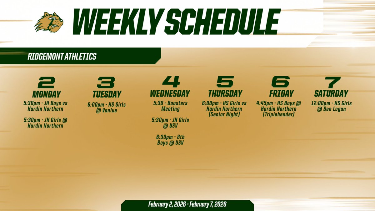 Ridgemont Athletics (@rhsgophers) on Twitter photo 