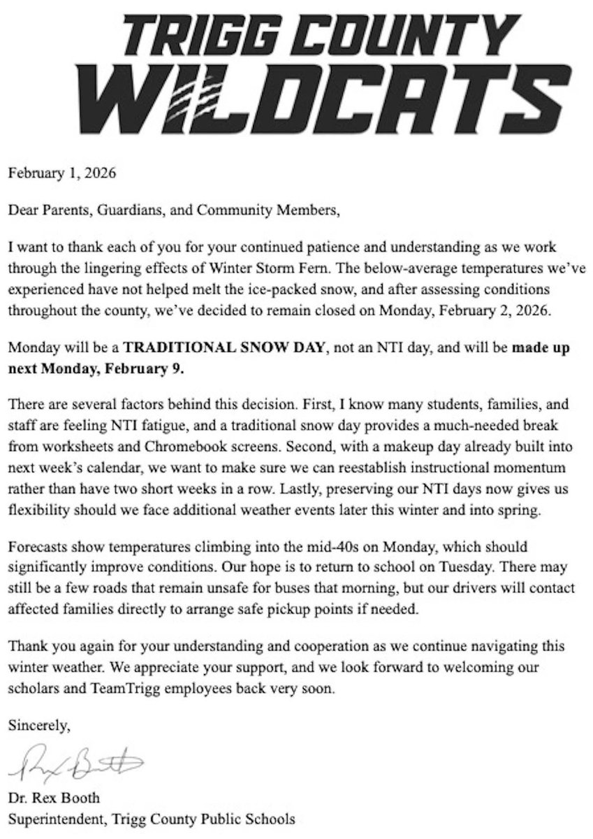 Trigg County Schools tweet media