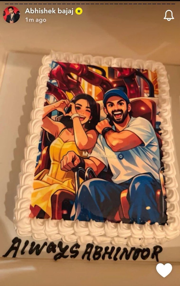 So pyaara cake ❤️
#Abhinoor