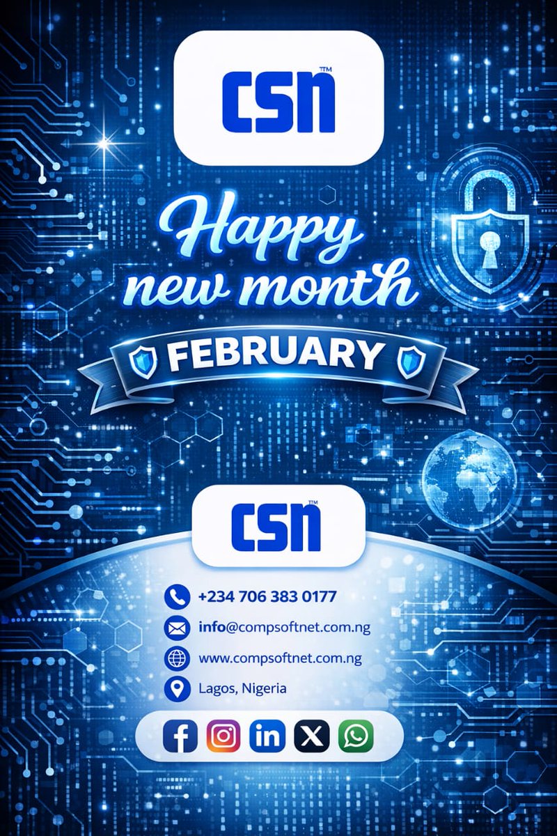 compsoftnet's tweet photo. HAPPY NEW MONTH!

WELCOME TO FEBRUARY https://t.co/wy7IYn7CG5