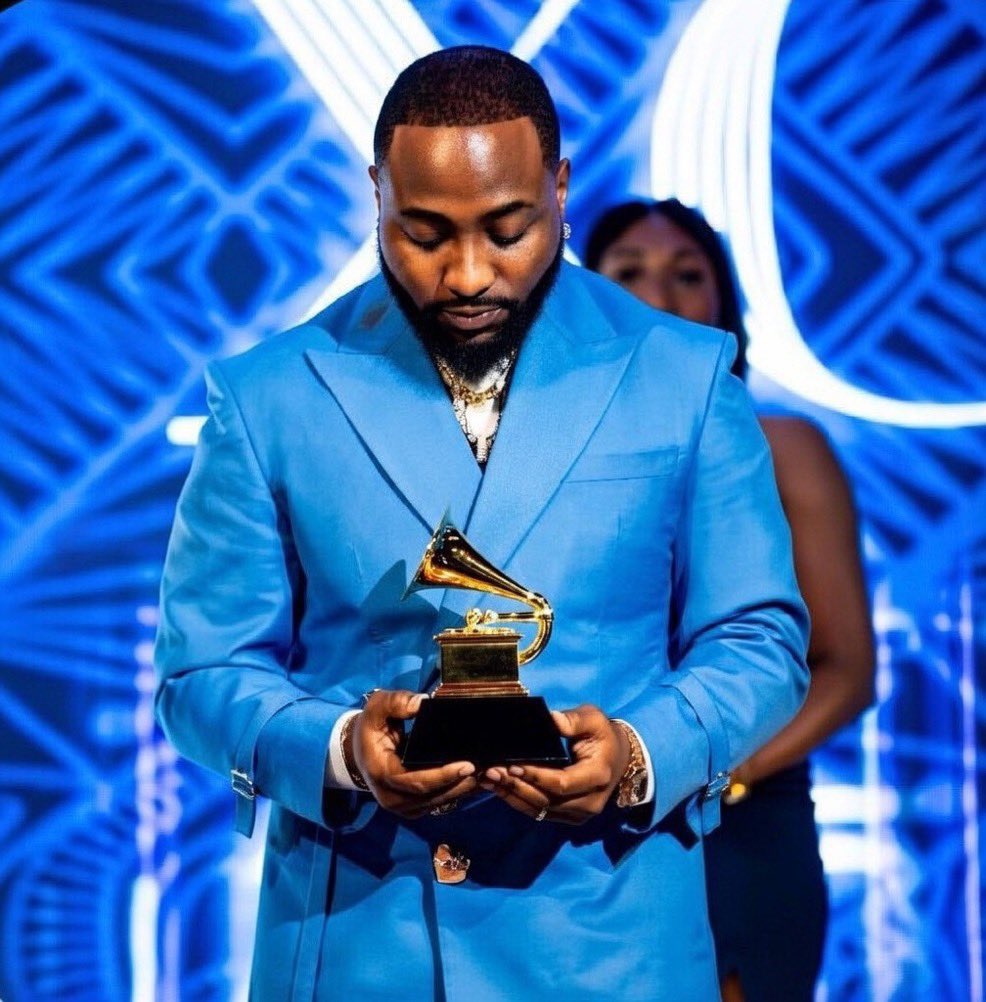mouthpieceof042's tweet photo. Davido winning the Best African Music Performance is the best thing that can happen to Africa today, everybody will be happy except for short man camp and fan base.. But we'll be there to witness the greatness of 001.
#DavidoGrammy
#davidadeleke
#30BG
#Nigeria https://t.co/Dvq3IteZne