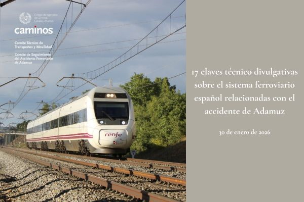 NaoCasanova's tweet photo. El Colegio de Caminos presenta el informe “17 claves técnico-divulgativas sobre el sistema ferroviario español relacionadas con el accidente de Adamuz".

Lo tenéis aquí:
https://t.co/l0a0obxVLv https://t.co/k5p9mNnNxD
