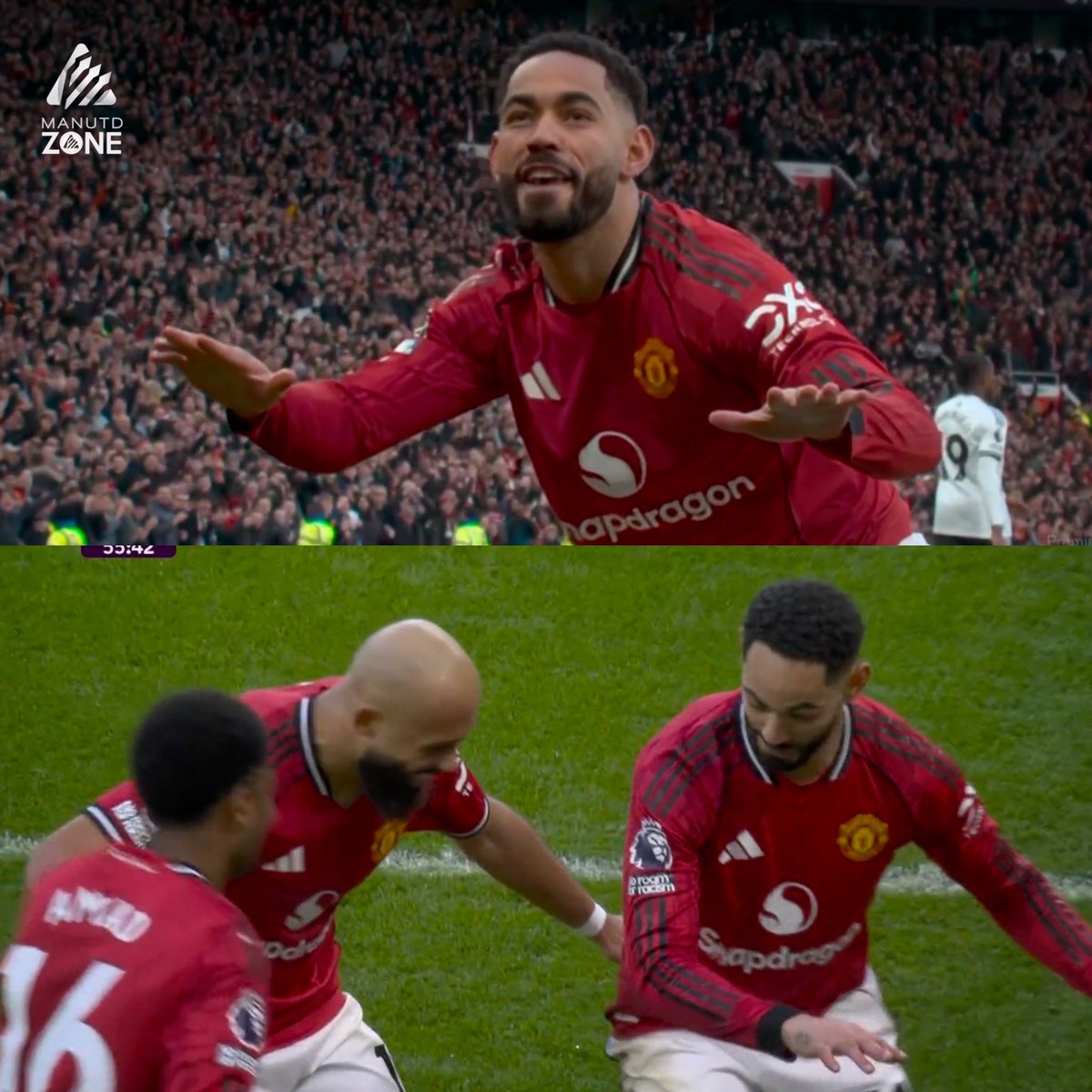U_leveller's tweet photo. We used to cry, now we dance! 😭😭😭

This is Manchester United! https://t.co/CmwiToKid2