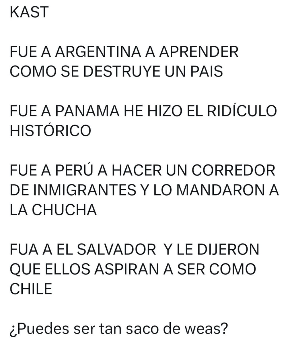 Kakas, no es mi presidente.yo soy del 41,8% y tomaré palco..!!
