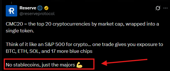 mini_pips's tweet photo. @reserveprotocol stablecoin issuer but they highlight " NO STABLECOIN " when stablecoin is hot market right now, they focus only ETF that they claimed as ETF, there are big legit centralized ETF for bitcoin, you guys want to compete against institutional big player, good luck!  #RSR https://t.co/qTX501c1AL