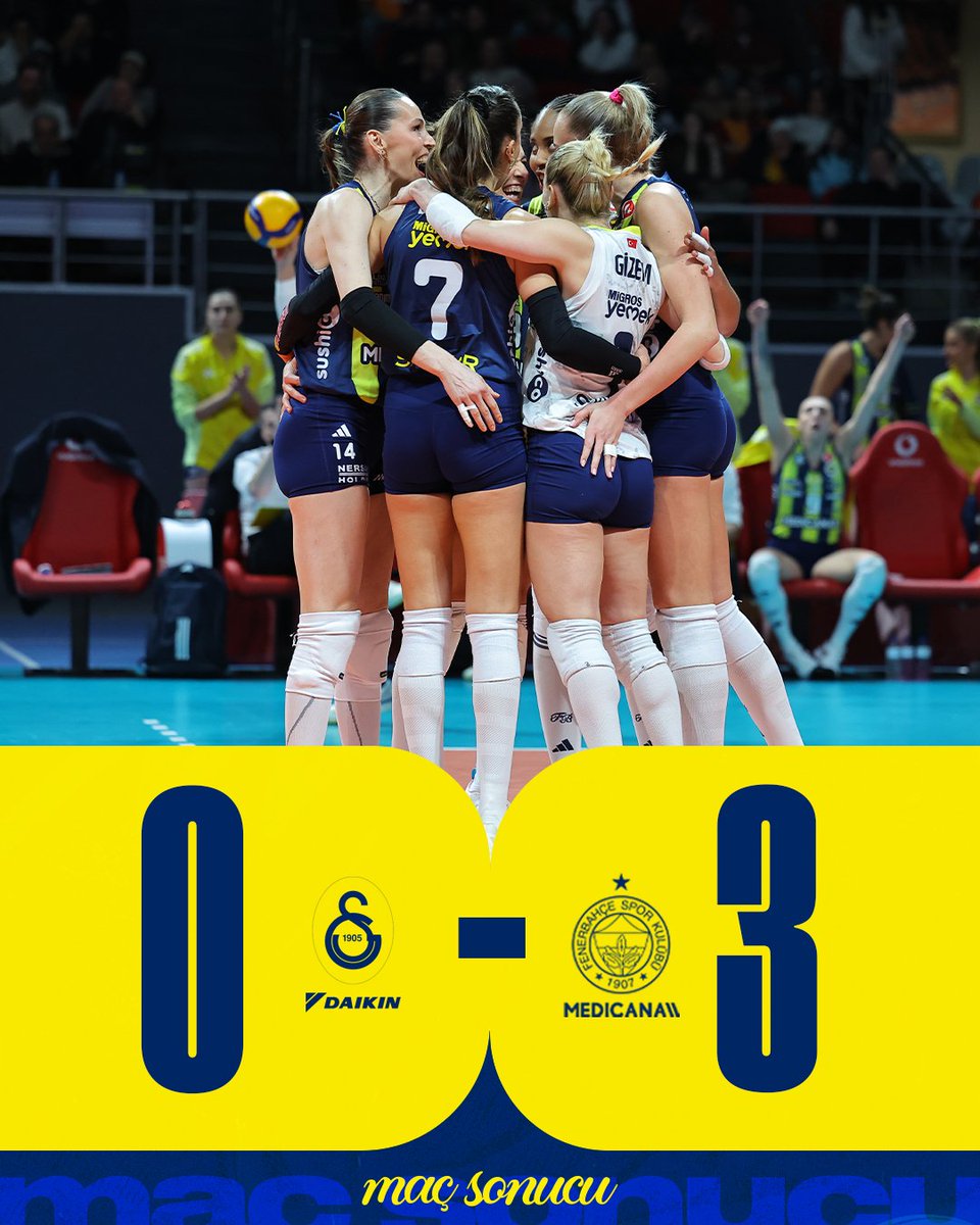 VARAN 1 💛💙💛💙💛💙
Teşekkürler Fenerbahçe Medicana 
Kadın Voleybol takımı 🌹🌹🌹
Malum Camia'ya Tıklamaya devam 😂😂😂