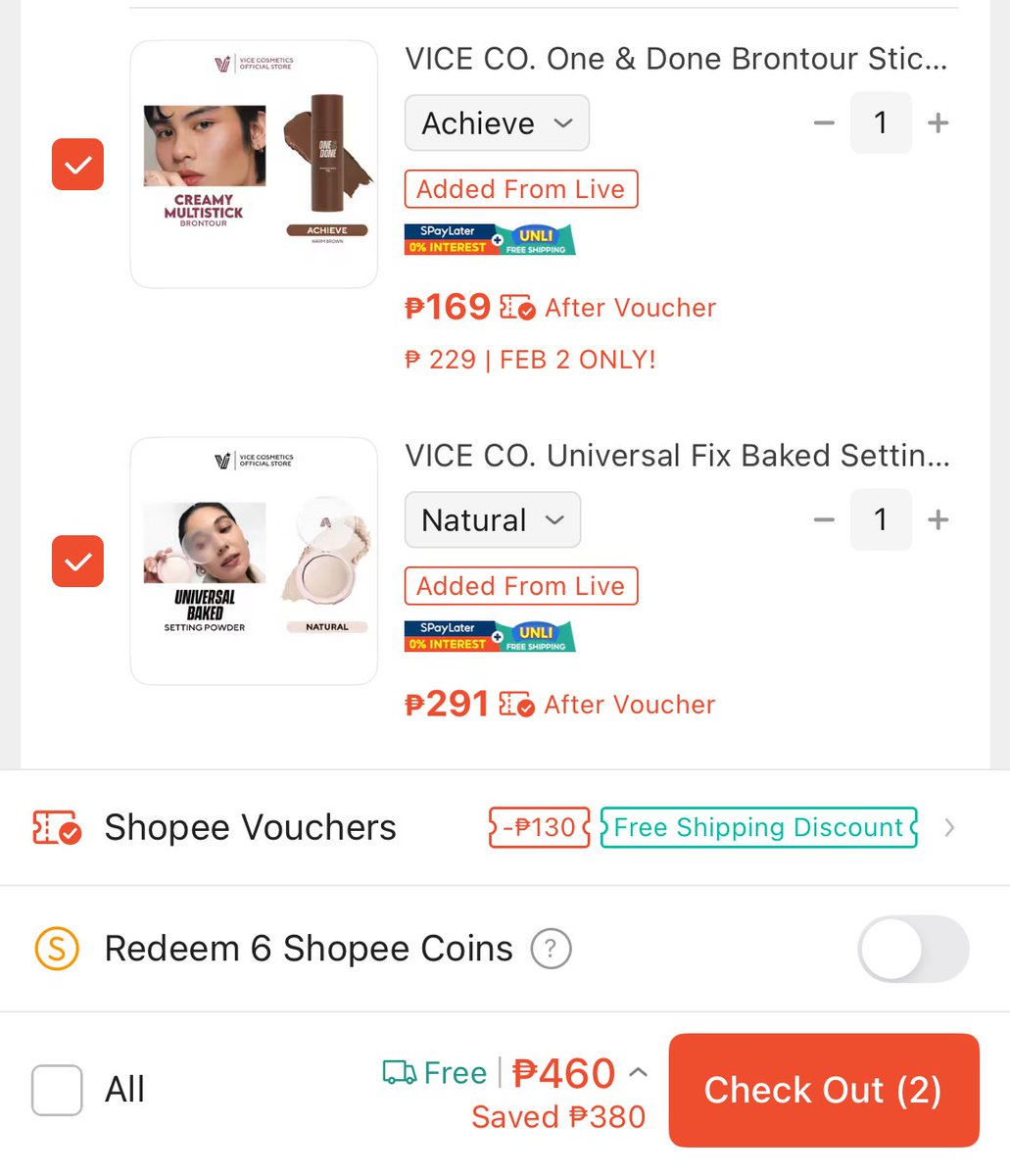 vice cosmetics brontour &amp; powder !!

🖇️: s.shopee.ph/2g5M8NBa5d
🖇️: s.shopee.ph/2VlvwAnb0C