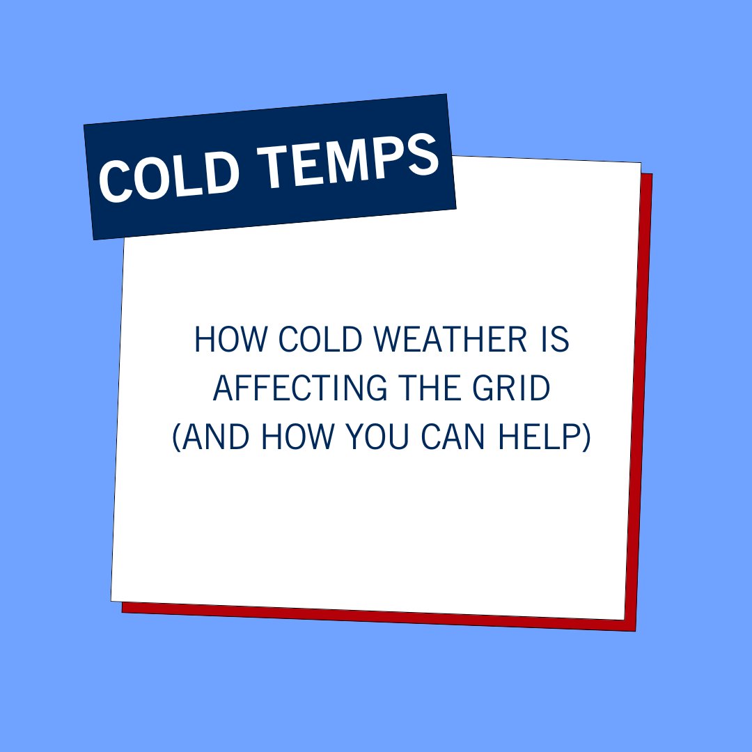 FMPAnews's tweet photo. As Florida faces another day of record-breaking low temperatures, our Municipal members and communities need your help in conserving energy over the next two days. https://t.co/VH1KfRszG8