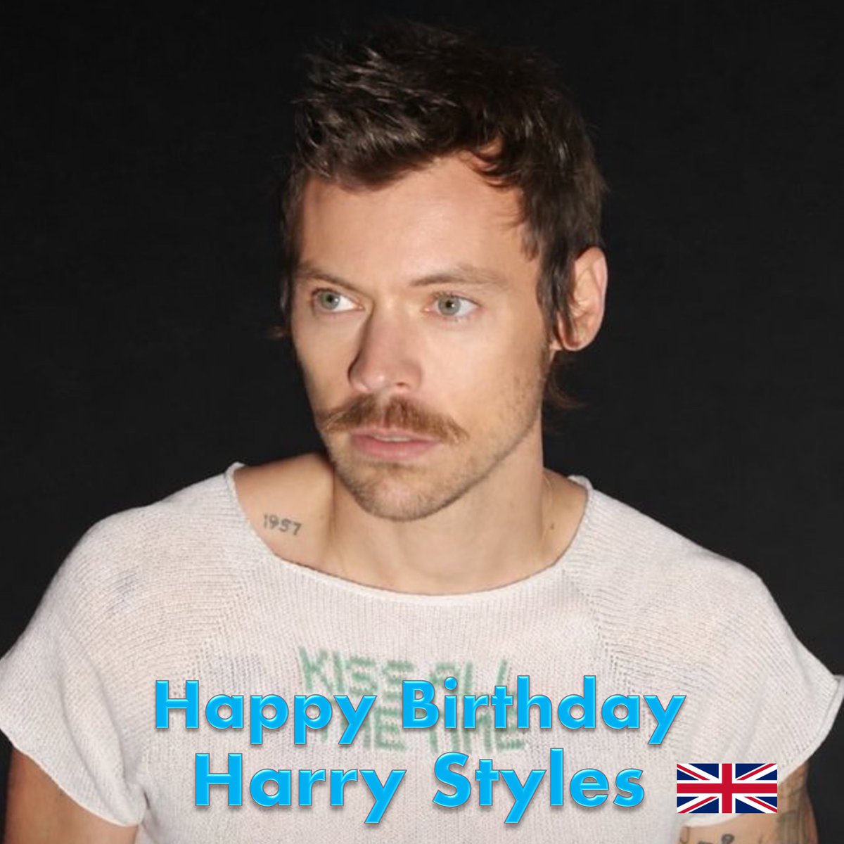Happy 32nd Birthday to the gorgeous, mega-talented, chart-topping, record-breaking, history-making genre defying  Singer, Songwriter, multiple Grammy Award Winner, Producer, Actor, Philanthropist, Fashion &amp; Global Icon and Pop Legend, the One &amp; Only #HarryStyles! 👏🎂🎉🌟🐐👑💚