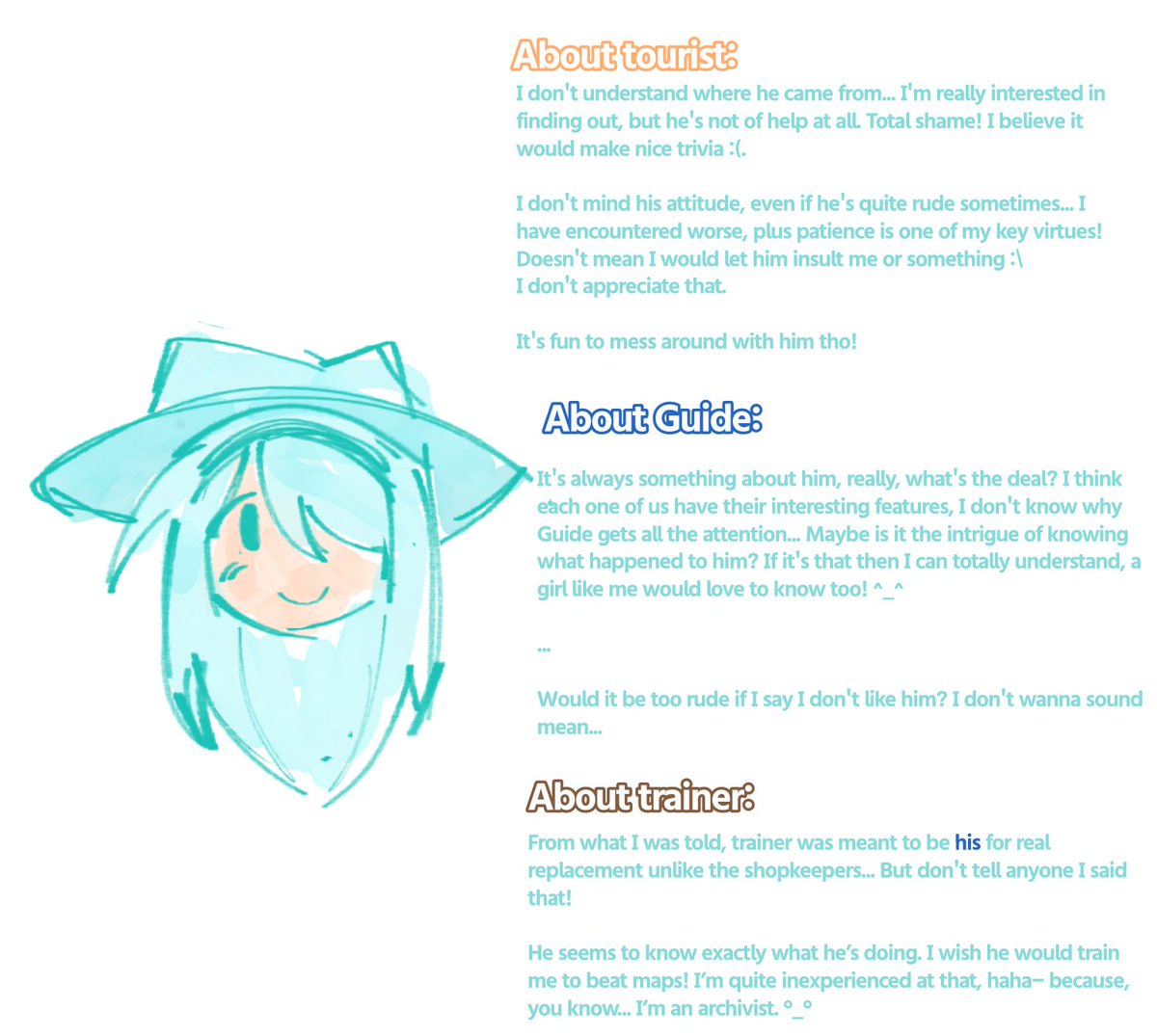 I'm not gonna include crazyblox yet bc i wanna work that more carefully but heyy archivist opinions on other guidelings

#fe2