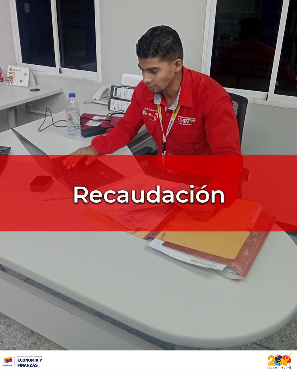 SENIAT_Oficial's tweet photo. Recaudación 🇻🇪❤️

Es el proceso mediante el cual la Administración Tributaria recibe los pagos de los contribuyentes.

#Seniat #Venezuela https://t.co/3uiRCsORlJ