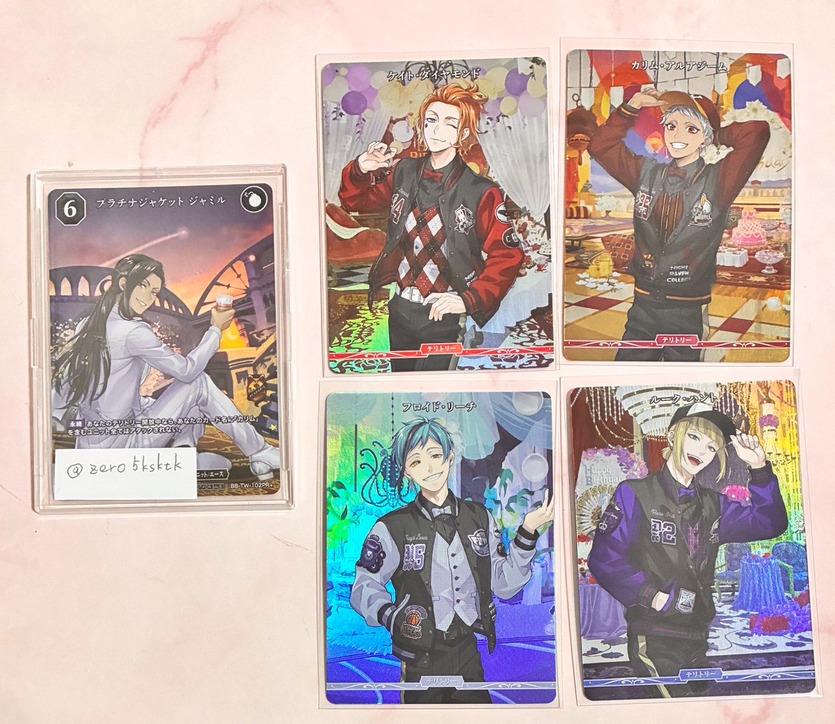 ツイステ ビルディバイド プロモーションカード 大会特典 プラチナ