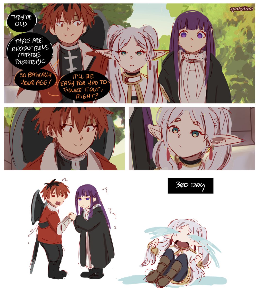 Nooo Stark why would you say that? #frieren