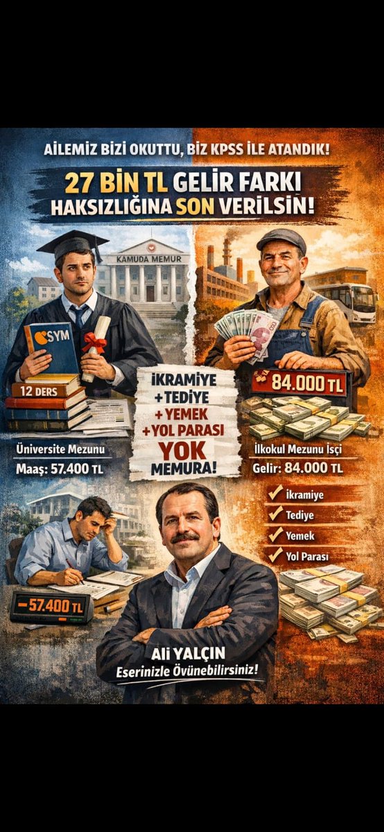 suluca69's tweet photo. #Memur Aşağıda ki tablo kabul edilemez ve hakkaniyetli değil bu durumun düzeltilmesi için ivedilikle adım atılmalıdır. https://t.co/CEdfApgZWj