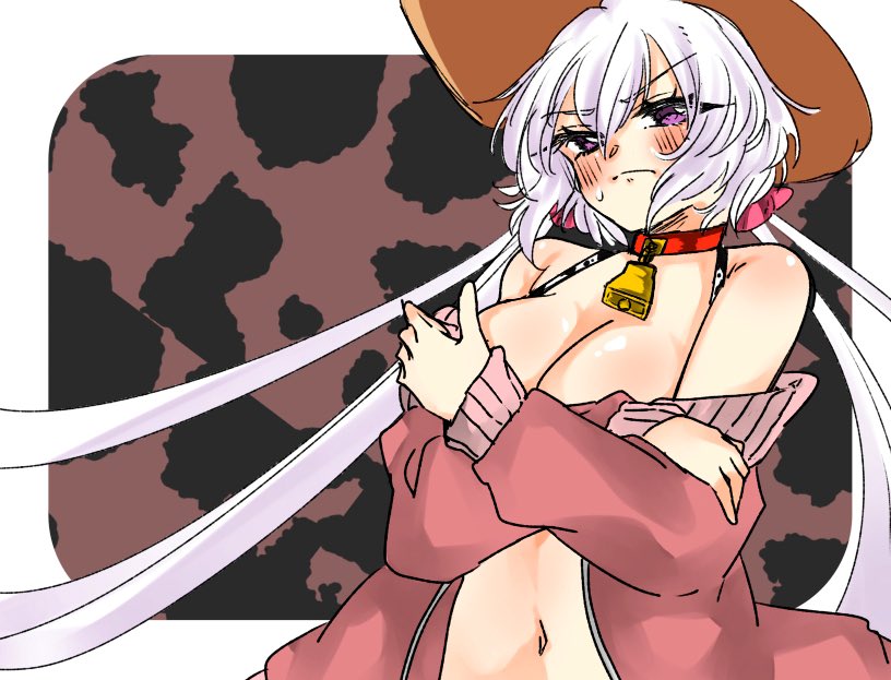 F_mzk2127's tweet image. 今回のポップアップカウガール雪音恥じらいがあって可愛い🐮