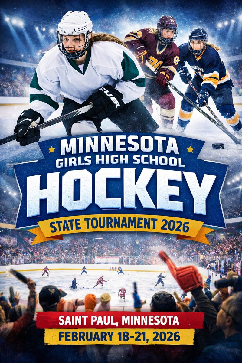 🏒 Minnesota’s best girls high school hockey teams take the ice in St. Paul!

The Minnesota Girls High School Hockey State Tournament runs Feb 18–21, 2026.

365twincities.com/minnesota-girl…

#StateOfHockey #GirlsHockey #TwinCitiesEvents #MinnesotaHockey #StPaulMN